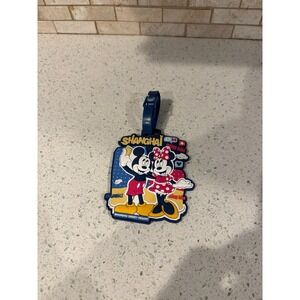Disney shanghi luggage tag